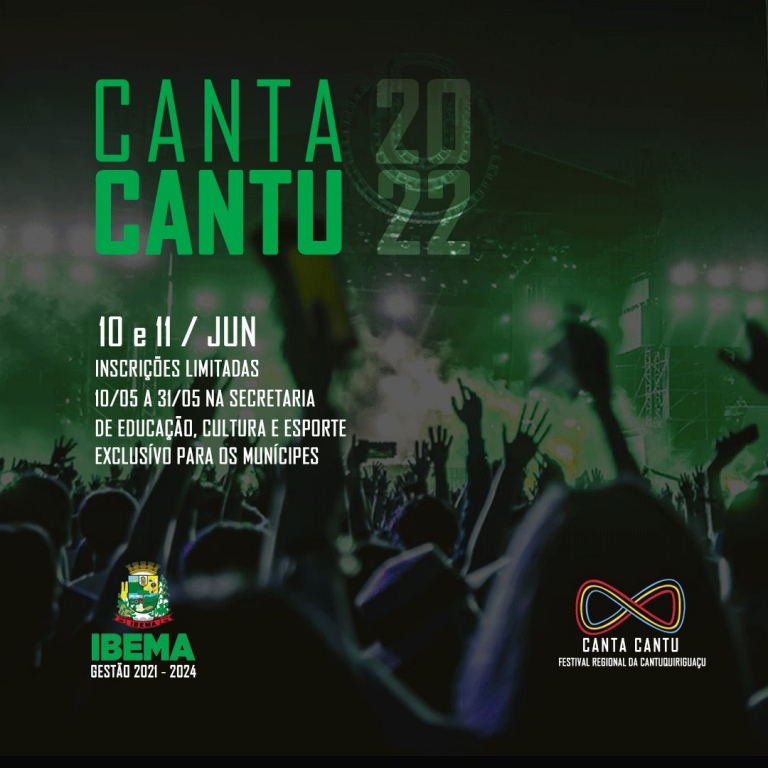 I CANTA CANTU – Festival Regional dos Municípios da Cantuquiriguaçu - 1º Classificatória De Ibema/PR